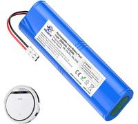 Li-ION Batterie pour iLife V3s Pro,V40,V50,V5s Pro,V5x,V80,V8s,V85,X750 séries,14,8V 2900mAh pour Medion MD13202,MD18500,MD18501,MD18600,MD19510,MD19511 Robot Aspirateur