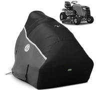 LI LIBZAKI Housse de tracteur imperméable 420D pour tondeuse à gazon autoportée - Convient aux terrasses jusqu'à 137,2 cm - Ajustement universel pour John Deere, EGO, Toro, Craftsman et plus encore