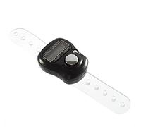 Li-ly Pratique Mini Compteur électronique numérique Bague Golf Digit Stitch Marker LCD Tally Counter Noir Durable et Pratique