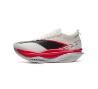 LI-NING Fly Electric 6 ELITE Chaussures de course de vitesse pour hommes Marathon Sport et plein air - Blanc champagne - 10,5