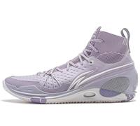 Li-Ning Wade 808 III Ultra V2 ABAU013 Chaussures de Basketball antidérapantes pour Homme avec Absorption des Chocs, Pourpre Clair, 45 EU
