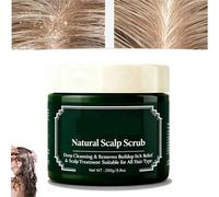 Li-ssima Natural Scalp Scrub,Exfoliating Scalp Scrub,Gentle Exfoliating Scalp Treatment,Soothe the Scalp,Gentle Formula for All Hair Type (1 Pcs, 250g)