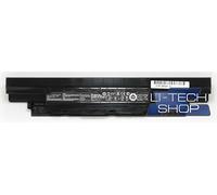LI-TECH Batterie 14,4 V 14,8 V 4 cellules 2600 mAh pour ASUS Pro Essential P2520LA-DM0471E Noir