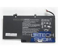 LI-TECH Batterie Compatible 3 700 mAh pour Ordinateur HP Pavilion 13-B115TU 10,8 V 11,1 V Noir