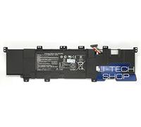 LI-TECH Batterie Compatible 4000 mAh pour ASUS VIVOBOOK S400CA-FS71-CB 10,8 V 11,1 V