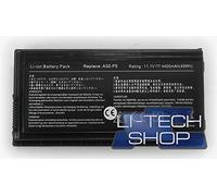 LI-TECH Batterie compatible pour Asus PRO59LAP014A 10,8 V 11,1 V 6 cellules de rechange 4,4 Ah