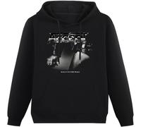 LI XIAOYA Accept Balls to The Wall Hoody Unisex Ptinted Hoodies Long Sleeve Men's Hooded with Pocket Black L