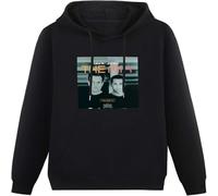 LI XIAOYA Blank Jones The Mix Funny Soft Hoody Unisex Ptinted Hoodies Long Sleeve Men's Hooded with Pocket Black XL