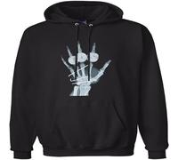 LI XIAOYA Damion Lee Respect The Shooter X Ray T Shirt Hoody Unisex Ptinted Hoodies Long Sleeve Men's Hooded with Pocket Black M