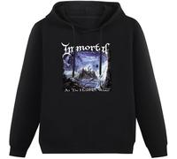 LI XIAOYA Immortal 'at The Heart of Winter' Hoody Hoody Unisex Ptinted Hoodies Long Sleeve Men's Hooded with Pocket Black S