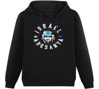 LI XIAOYA Israel Adesanya The Last Stylebender City Kickboxing Hoody Men Hoodie Hoody Unisex Ptinted Hoodies Long Sleeve Men's Hooded with Pocket Black S