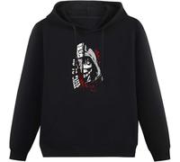 LI XIAOYA Jeff The Killer Hoodies Pullover Hoody Sweatershirt Black XL