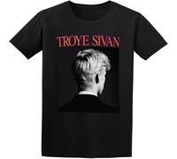 LI XIAOYA Sivan Troye Large Size Cartoon Pop Culture Cool Base T-Shirt Black M