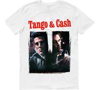 LI XIAOYA Tango & Cash Movie 100% Cotton Men's T-Shirt White XL
