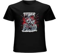 LI XIAOYA Testament Return to The Apocalyptic City Men's t-Shirt 100% Cotton Tops Black XL