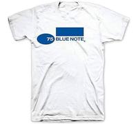 LI XIAOYA TIANMING Blue Note Records Logo Jazz T Shirt White L