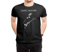 LI YA DENTAL Men's T Cool Stylish Shirts Gary Moore Poster Black XXL