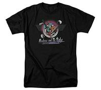 LI YA DENTAL The Regular Show Mordecai & The Rigbys T Shirt Mens Cartoon Merch Black XXL