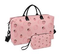 LI ZHI XIN Sac de sport de voyage pour homme, sac de sport, sac de sport pour adultes, 52 x 20 x 35 cm, motif fraise, multicolore, Taille unique, Sac de voyage