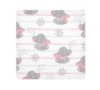 LI ZHI XIN Tissu autocollant magique pour objectif d'appareil photo, sac de maquillage, trousse de maquillage, tissu magique, 35 x 35 cm, 45 x 45 cm, 55 x 55 cm, gouvernail d'ancre éléphant