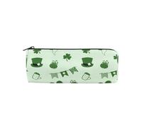 LI ZHI XIN Trousse à crayons circulaire ronde zippée pour étudiants et adolescents - Petite trousse de maquillage - 20 x 7,6 x 7,6 x 7,6 cm - Motif drapeau coloré et ballon, multicolore, 8×3×3 IN