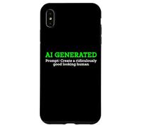 L'IA Amusante générée crée des Humains ridiculement Beaux Coque pour iPhone XS Max