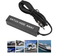 LIA Antenne de Voiture,Antenne Amplifiée Cachée par Radio Stéréo Universelle D'Am - Fm Électronique pour le Bateau de Voiture Rv
