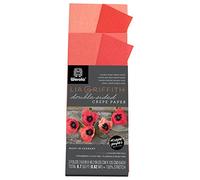 Lia Griffith Double-Sided Extra Fine Crepe Paper 2/Pkg-Strawberry/Tulip Pink & Flamingo/Peony