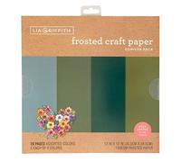 Lia Griffith LIA Craft Mouchoirs en papier Bleu conifère 30,5 x 30,5 cm