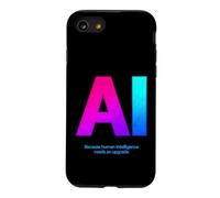 L'IA Sarcastique Dit Parce Que l'intelligence Humaine a Besoin d'être Mise à Niveau Coque pour iPhone SE (2020) / 7/8