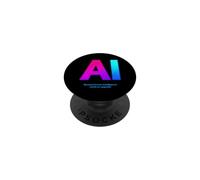 L'IA Sarcastique Dit Parce Que l'intelligence Humaine a Besoin d'être Mise à Niveau PopSockets PopGrip Adhésif