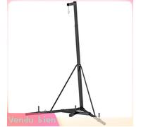 LIA Support sac frappe sur pied pliable réglable acier noir 60kg