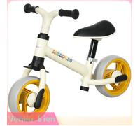 LIA Vélo d'équilibre pour bébé siège réglable roues EVA jouet enfant pour bébé 18-48 mois pour garçons et filles orange