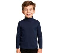 Liabel Polo Enfant Chaud Coton Doux Col Roulé Enfant Manches Longues Col Haut 3-14 Ans, 3 anni