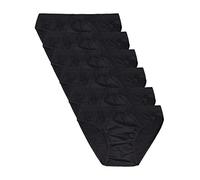 Liabel Slip Homme 100% Coton Art.959 Lot de 6 pcs Noir 4 (M)