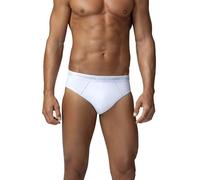 Liabel Slip Homme en Coton - Confort, Résistance et Qualité - Lot de 4 Couleurs ou Blancs - Tailles S-XXL