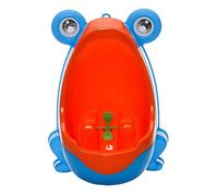 liaddkv Urinoir mural pour enfant - Motif grenouille - Motif dessin animé - Pour garçon - Cadeau idéal pour les amoureux des plantes - Bleu - Taille unique
