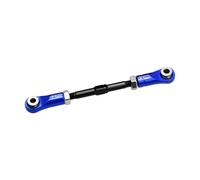 Liaison de direction servo en acier carbone 4140 + alliage d'aluminium 7075-T6 pour kit optique Vanquish 1:10 H10/Yokohama RTR/Sparco RTR Rock Crawler Upgrades - Bleu