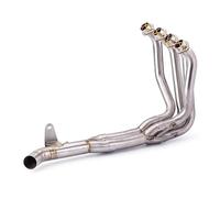 Liaison De Tuyau Intermédiaire pour Kawasaki pour Z900 2017-2021 Système D'échappement Complet avec Silencieux, Collecteur Avant Et Tube Type Slip-on Tuyau D'échappement pour Moto