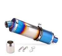 Liaison Tuyau Pot D'échappement Moto pour Benelli TRK502, TRK 502 pour CFMOTO 400NK, 400 NK, Silencieux Antibruit, 51 Mm Moto Pot D'Échappement(Couleur 6,Droite)