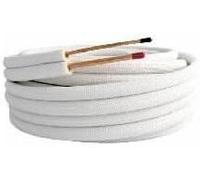 Liaisons frigorifiques 1/4" - 3/8" de 20 m Blanc Cuivre Tube de liaison frigorifique