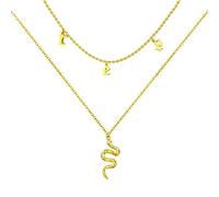 Liakai Collier serpent de réputation pour femme - Collier serpent doré - Collier de réputation pour les amateurs de musique - Cadeau inspiré de la chanson - Cadeau pour les fans de la chanson (serpent