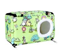 Liakyunf Lit pour oiseaux - Maison confortable - Cachette en peluche pour oiseaux - Pour dormir dans une cage - Calme - Maison intérieure - Bien-être quotidien - Soins des animaux domestiques par