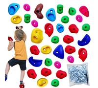 Liakyunf Prises Pour Mur D'Escalade, Mur D'Escalade Enfant, Prises Multicolores Avec Quincaillerie De Fixation Pour Entraînement, Intérieur, Maison Et École