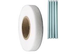 Liakyunf Ruban de ourlet, ruban adhésif ourlet - Adhésif du ruban d'ourlet en fer - Accessoires de colle double face lavables fusibles pour jean, dentelle de rideaux