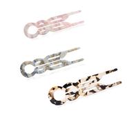 Lialys Lot de 3 épingles à cheveux élégantes pour femme, adaptées à tous les types de cheveux