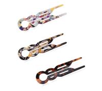 Lialys Lot de 3 épingles à cheveux élégantes pour femme, adaptées à tous les types de cheveux