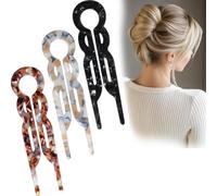 Lialys Lot de 3 épingles à cheveux élégantes pour femme, convient à tous les types de cheveux