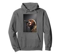 Liam Gallagher, Chanteur d'Oasis, en Concert à Cardiff 2005 Sweat à Capuche