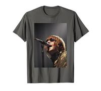 Liam Gallagher, Chanteur d'Oasis, en Concert à Cardiff 2005 T-Shirt